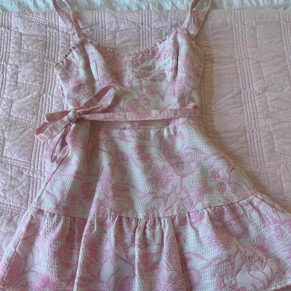 Amanda Uprichard GIACINI ROMPER IN TOILE BROCADE